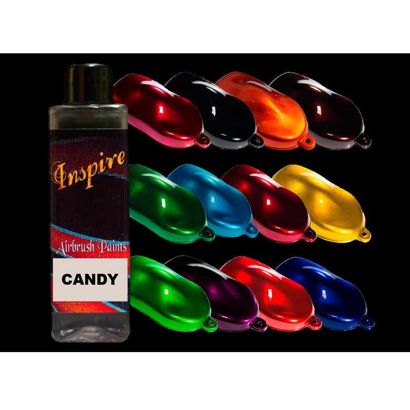 INSPIRE Candy Airbrush, peinture candy pour aérographe, Inspire