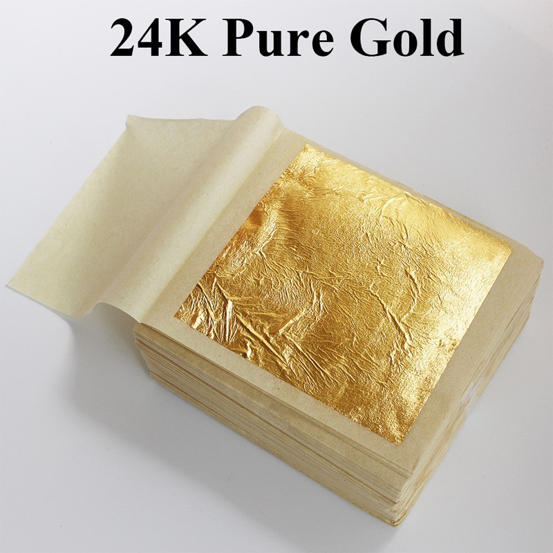 Achetez en gros Feuille D'or Comestible En Aluminium 24k Oem Chine